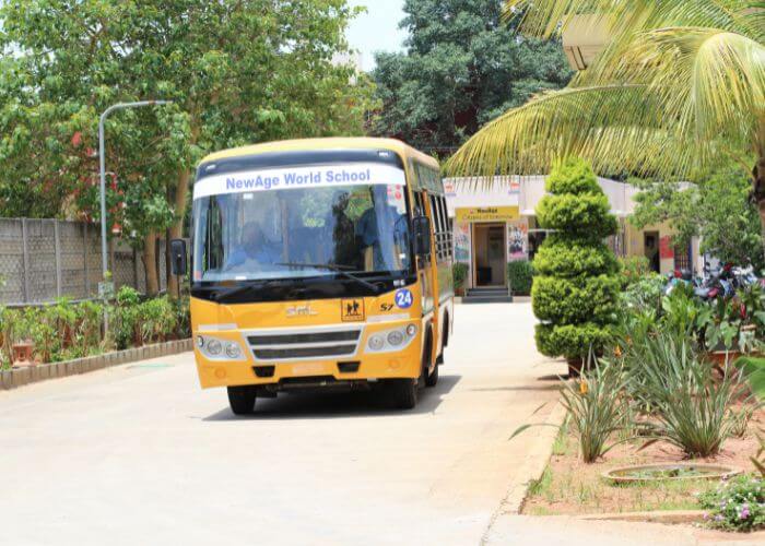 In House Transportation – International ICSE School in Yelahanka