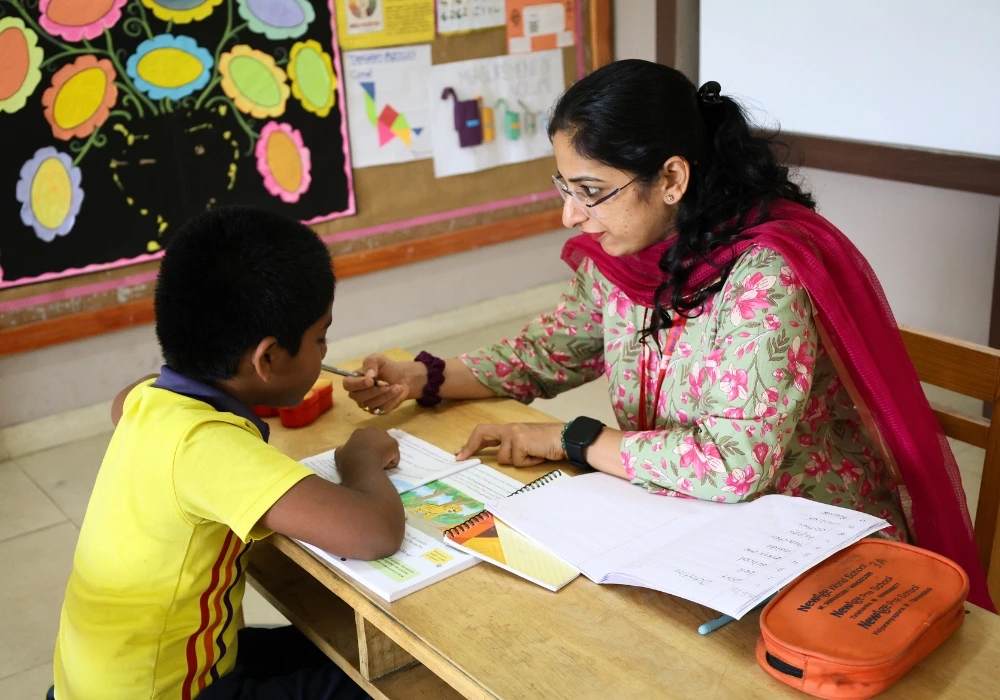 Students engaged in holistic learning activities